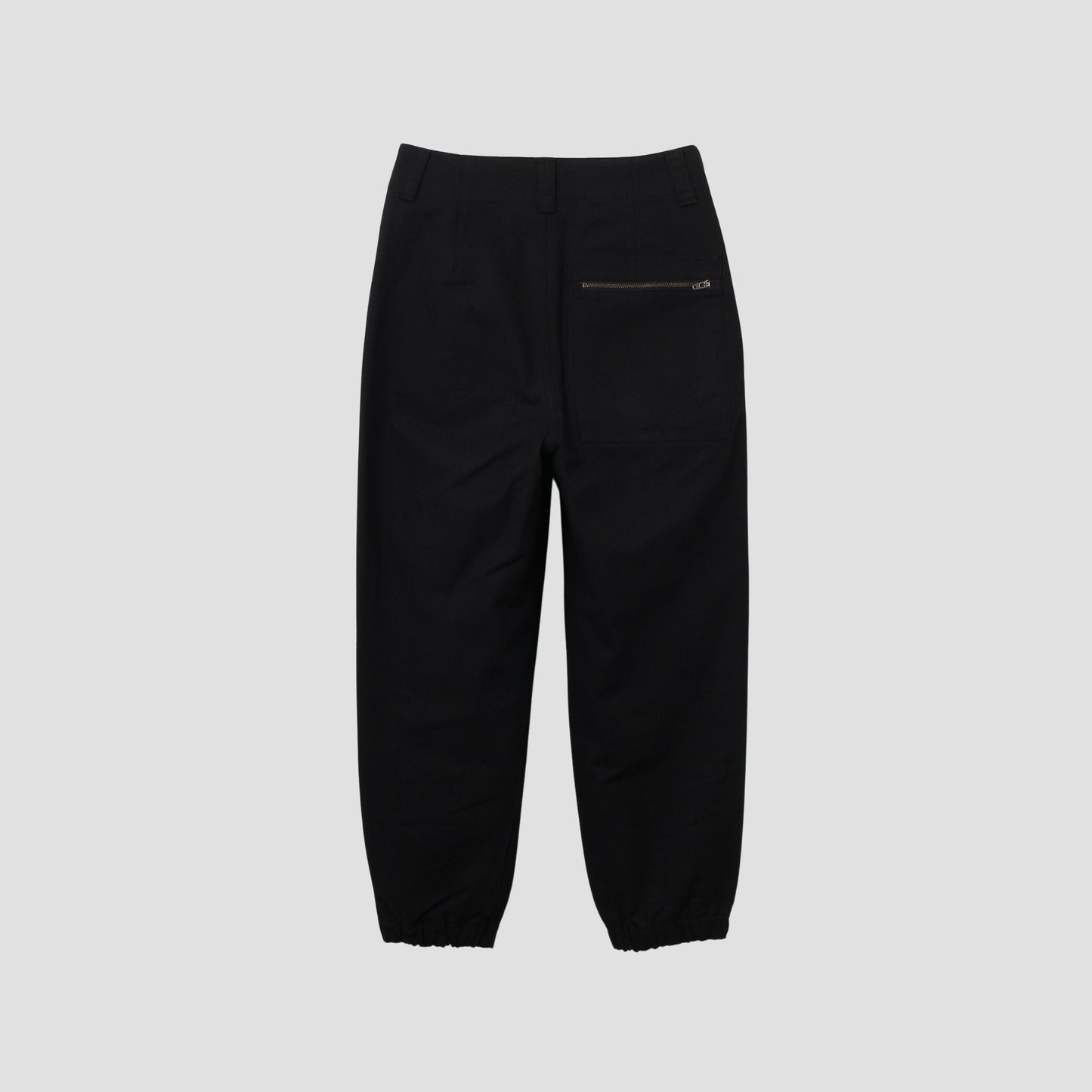 ORGANIC COTTON GABARDINE TROUSERS