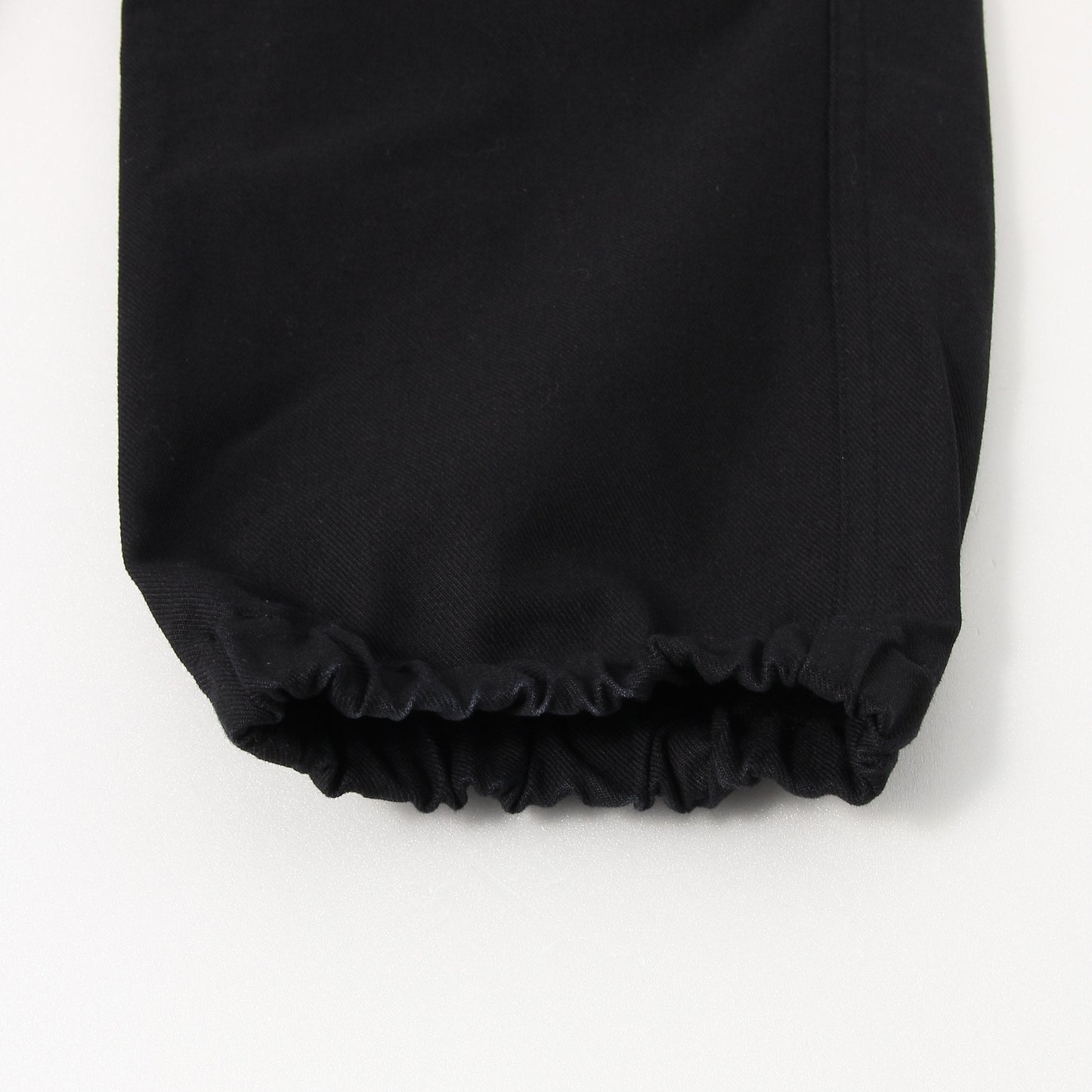 ORGANIC COTTON GABARDINE TROUSERS
