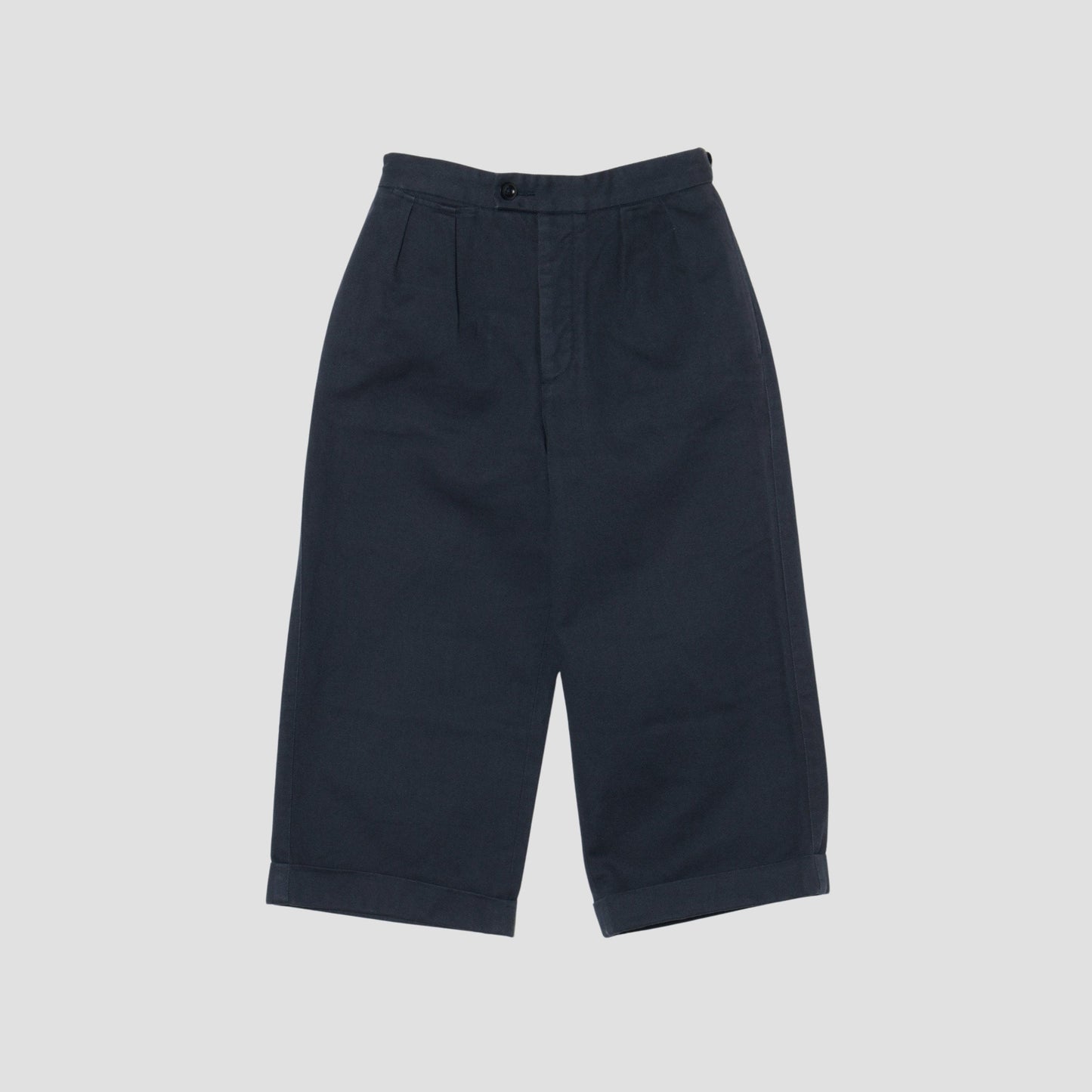 RAISED COTTON DRILL TROUSERS