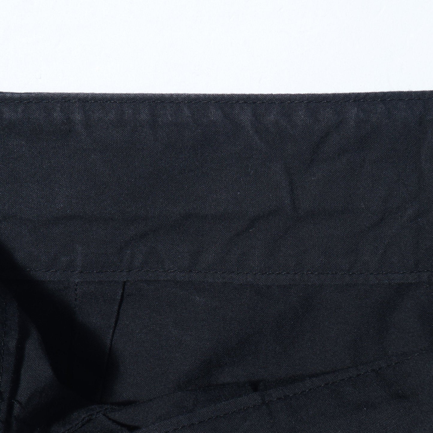 DENSE COTTON POPLIN TROUSERS