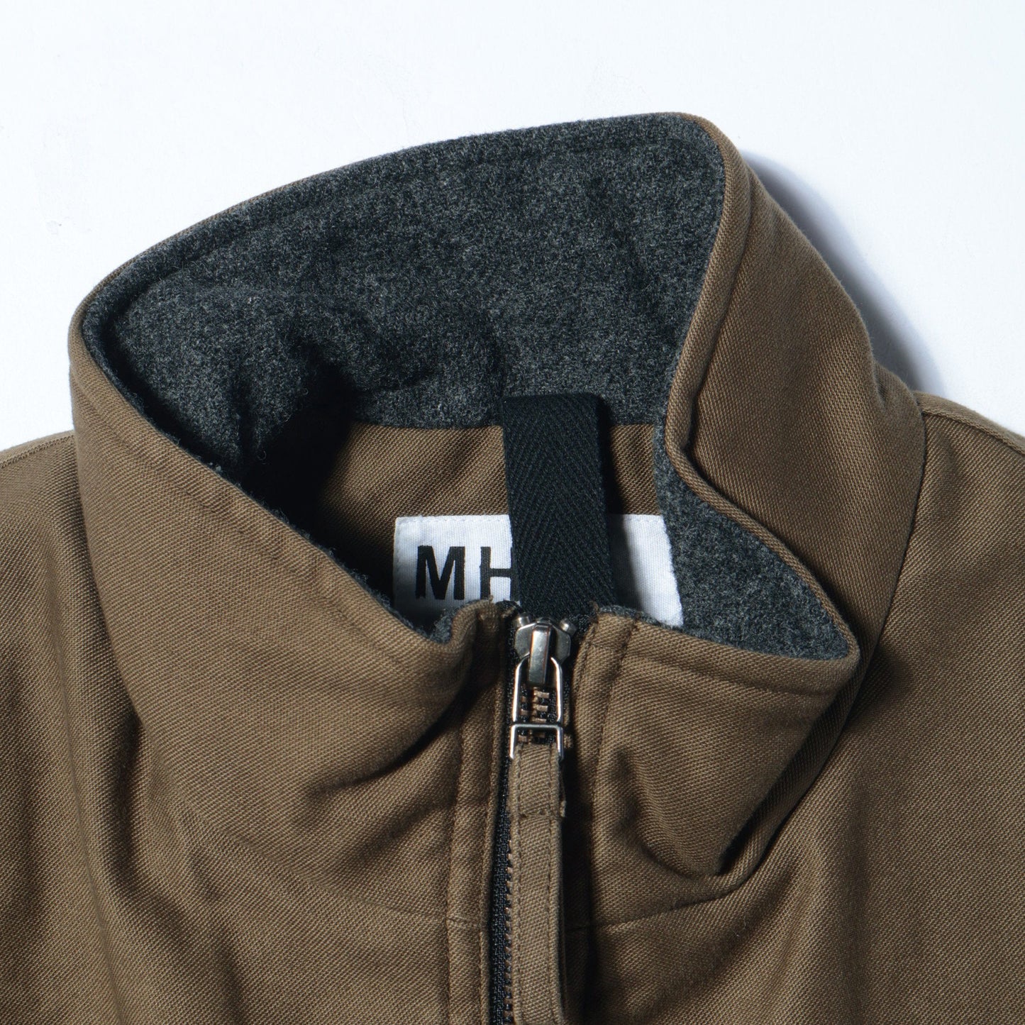DRY COTTON MOLESKIN BLOUSON