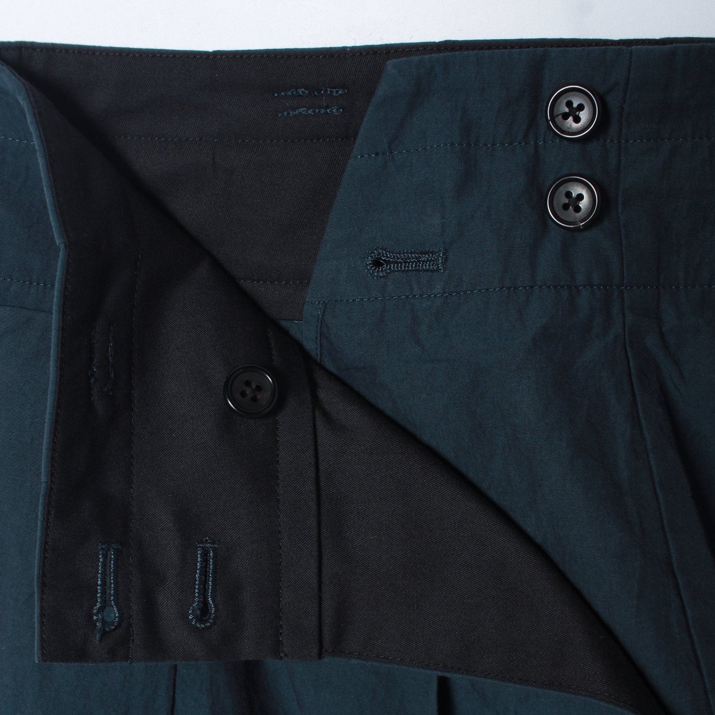 YARN DYED COTTON POPLIN SKIRT