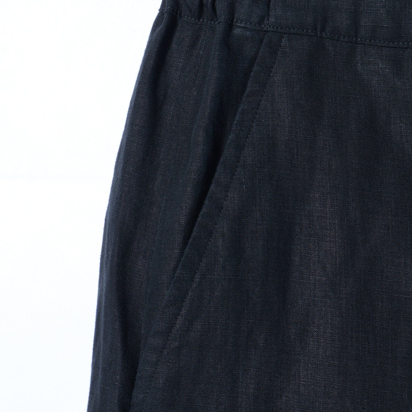 HIGH DENSE LINEN TROUSERS
