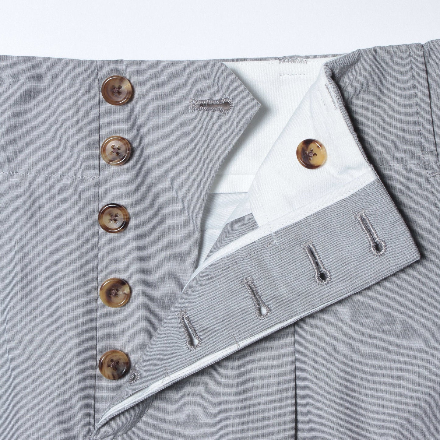 END ON END COTTON SHIRTING TROUSERS
