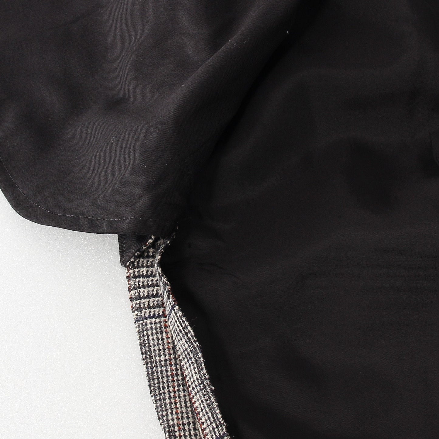 MULTI CHECK WOOL TROUSERS