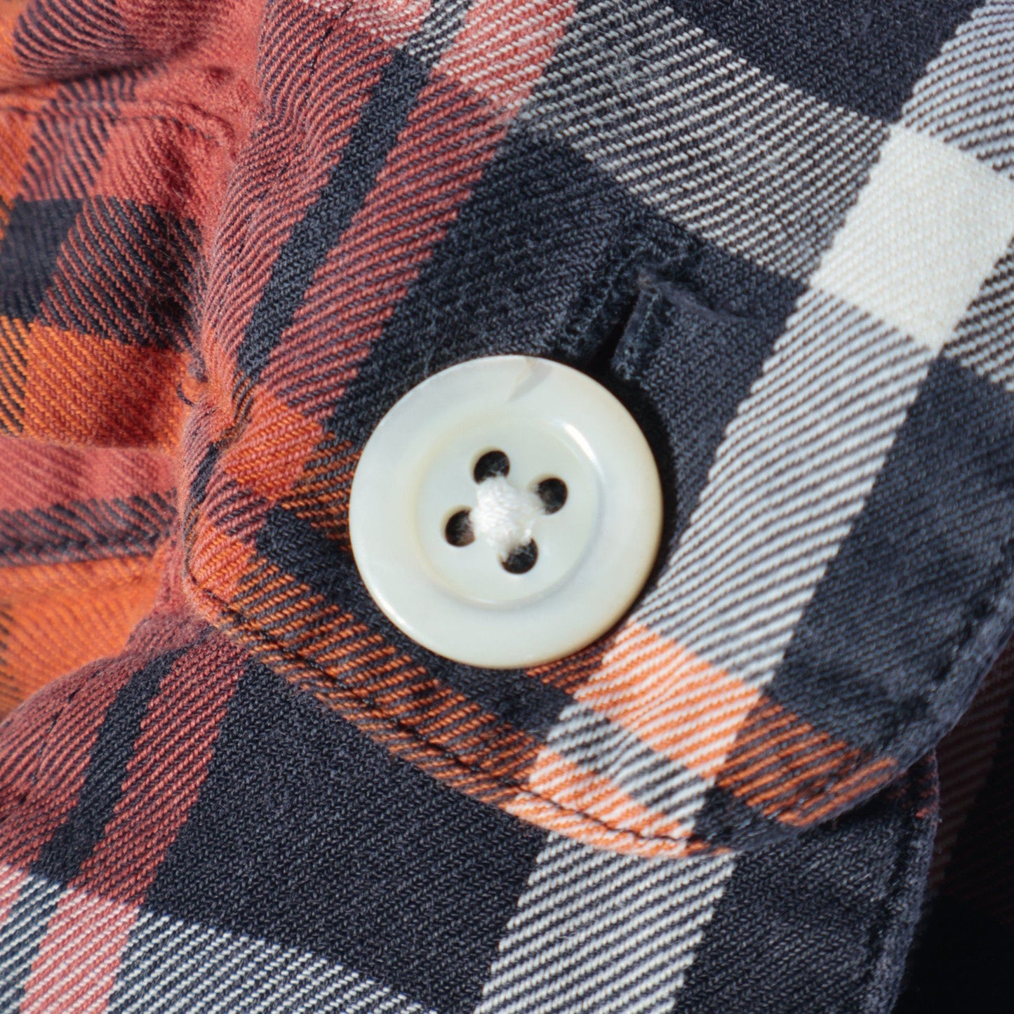 ORANGE TARTAN SHIRT