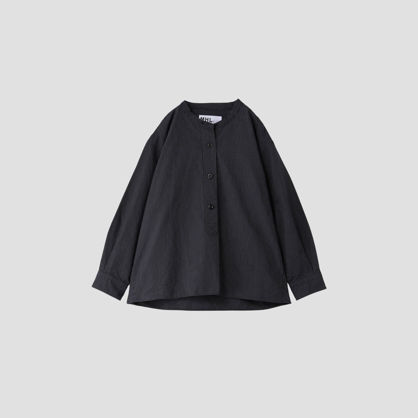 BROKEN STRIPE COTTON SHIRT