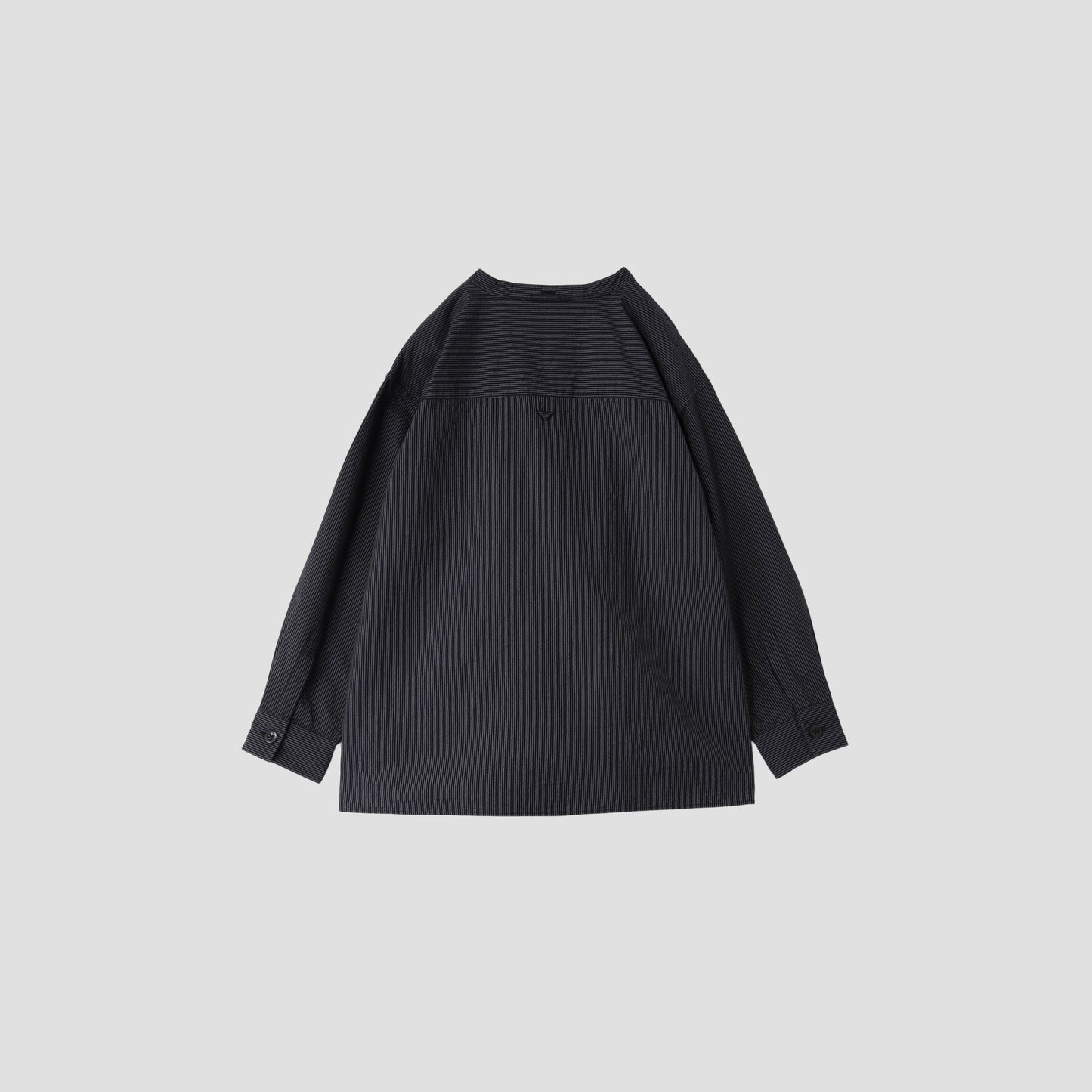 BROKEN STRIPE COTTON SHIRT