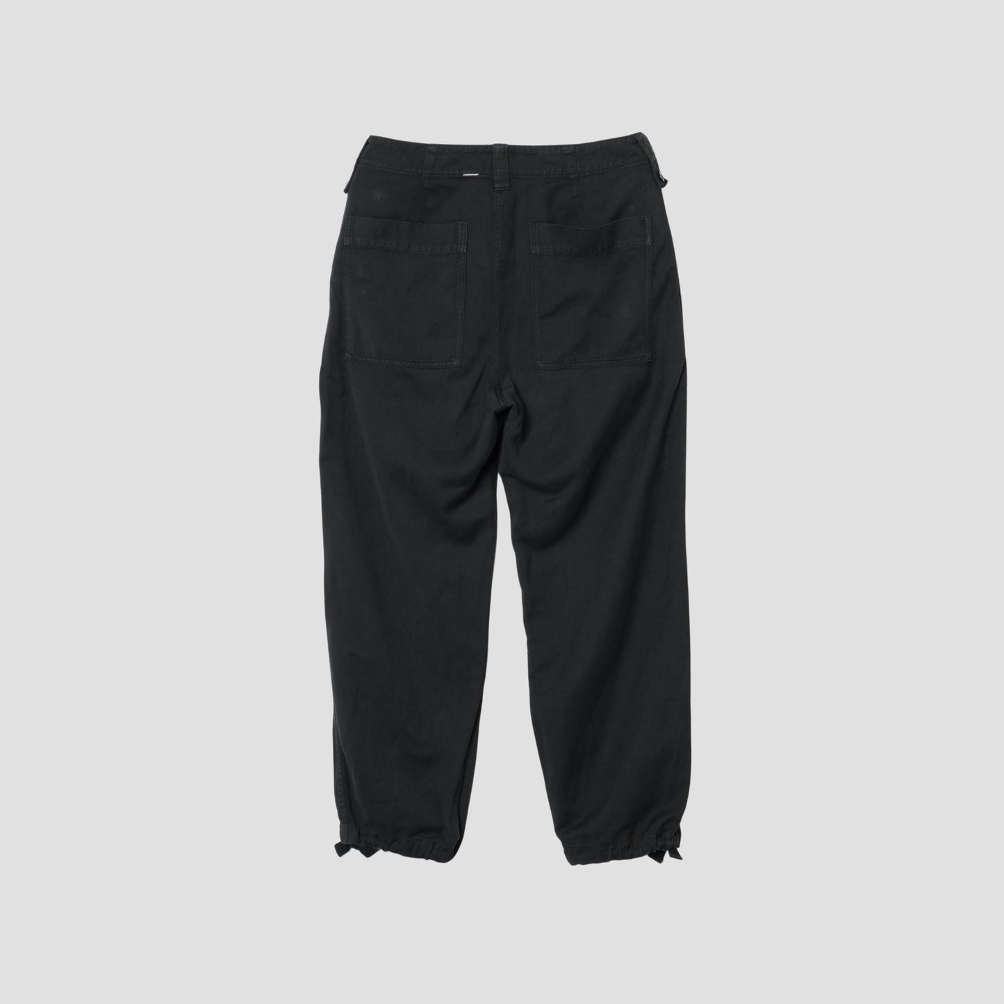 HIGHTWISTED COTTON LINEN TROUSERS