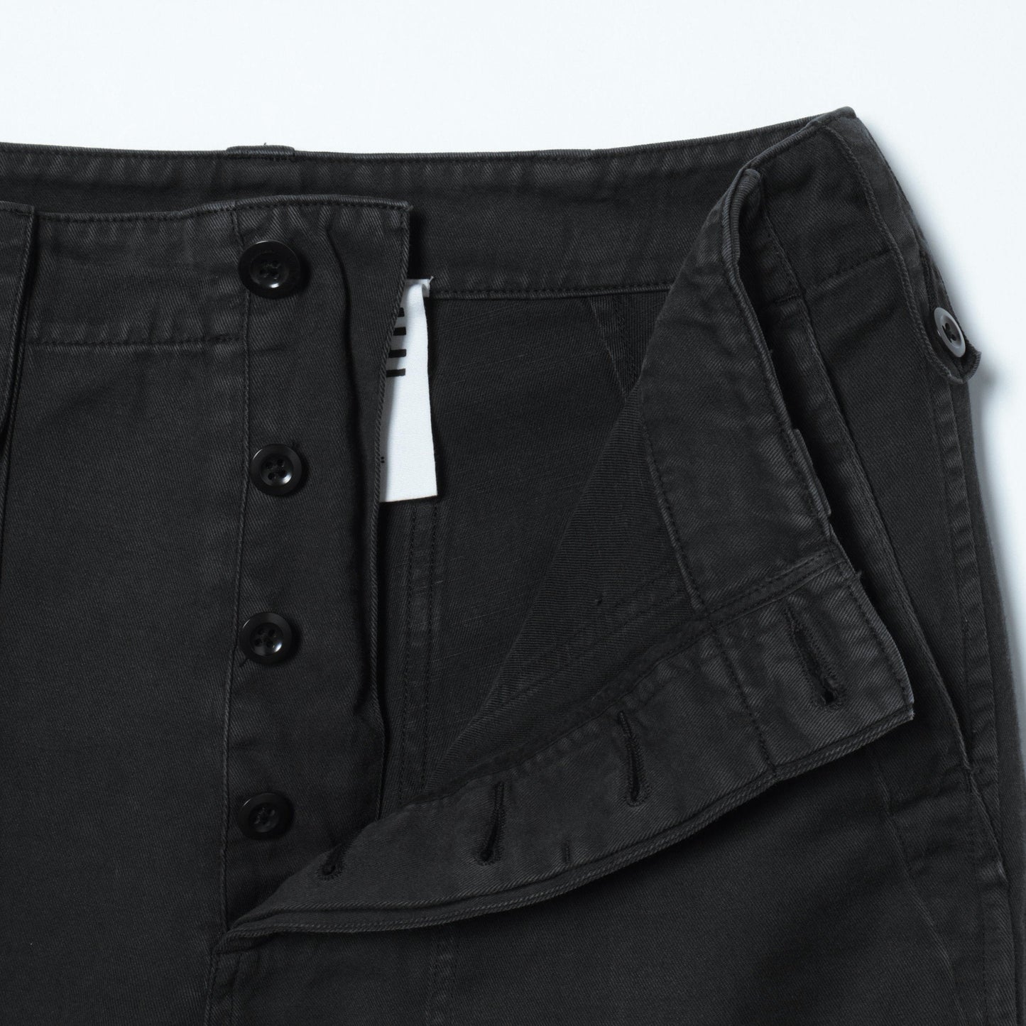 HIGHTWISTED COTTON LINEN TROUSERS