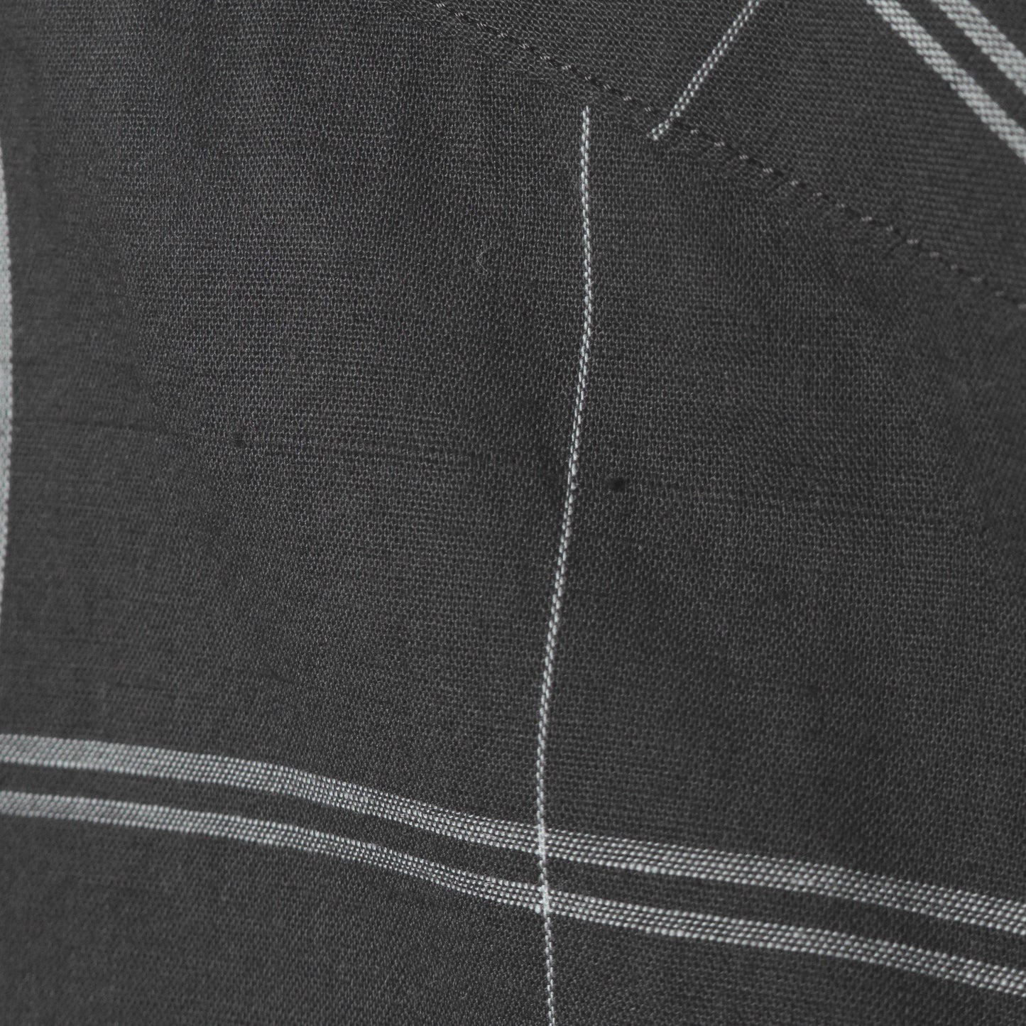 CHECK COTTON LINEN SHIRT