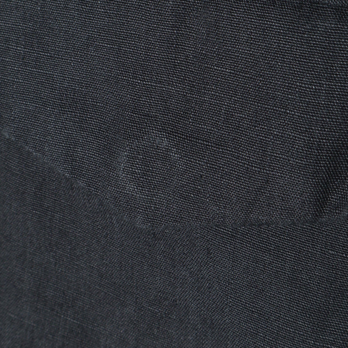 COATED LINEN PLAINWEAVE TROUSERS
