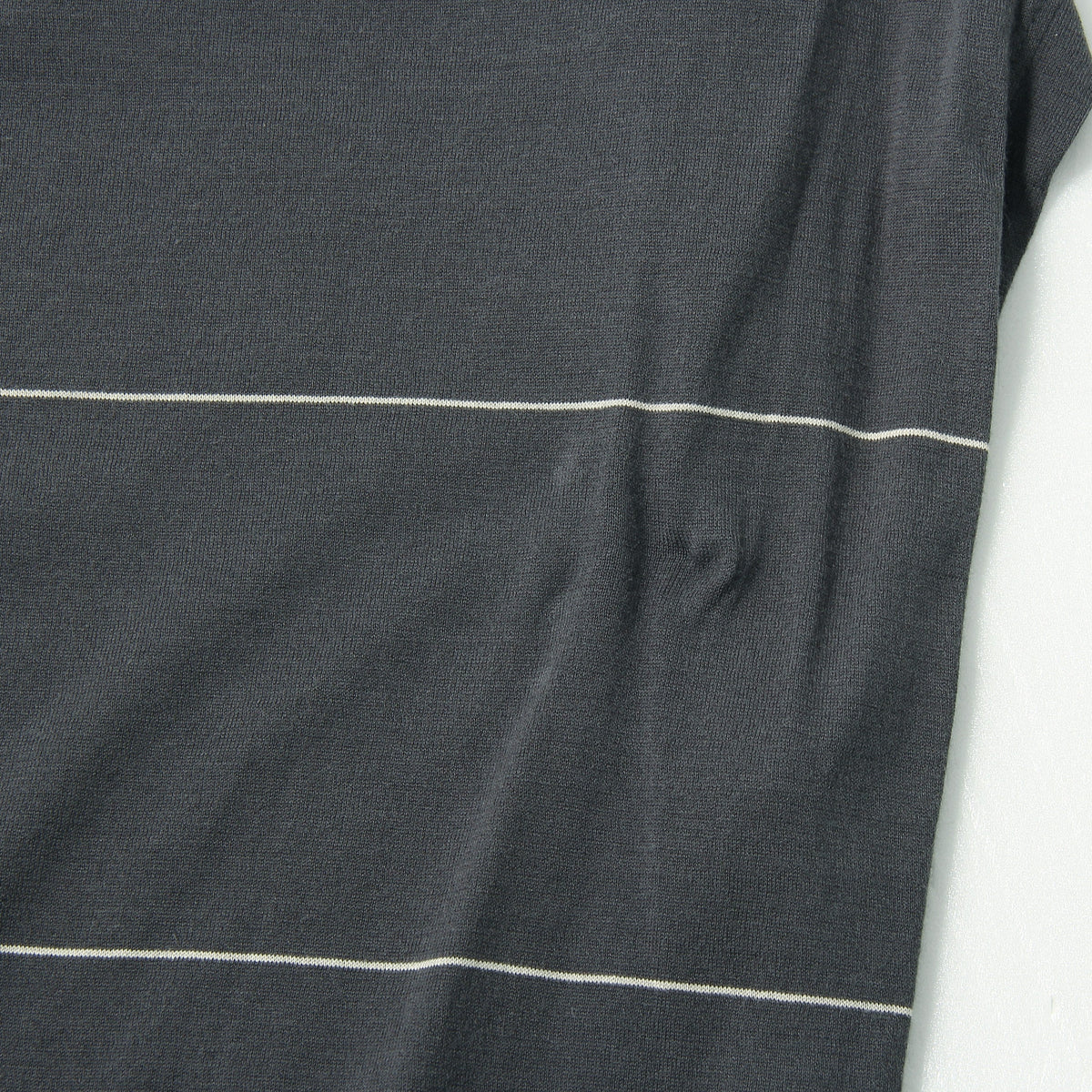 COTTON LINE STRIPE JERSEY