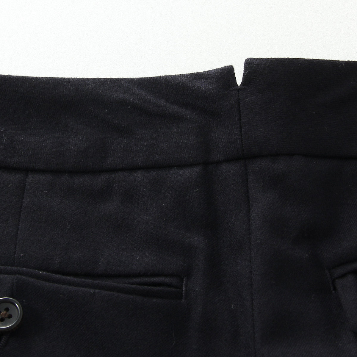 FINE WOOL FLANNEL TROUSERS