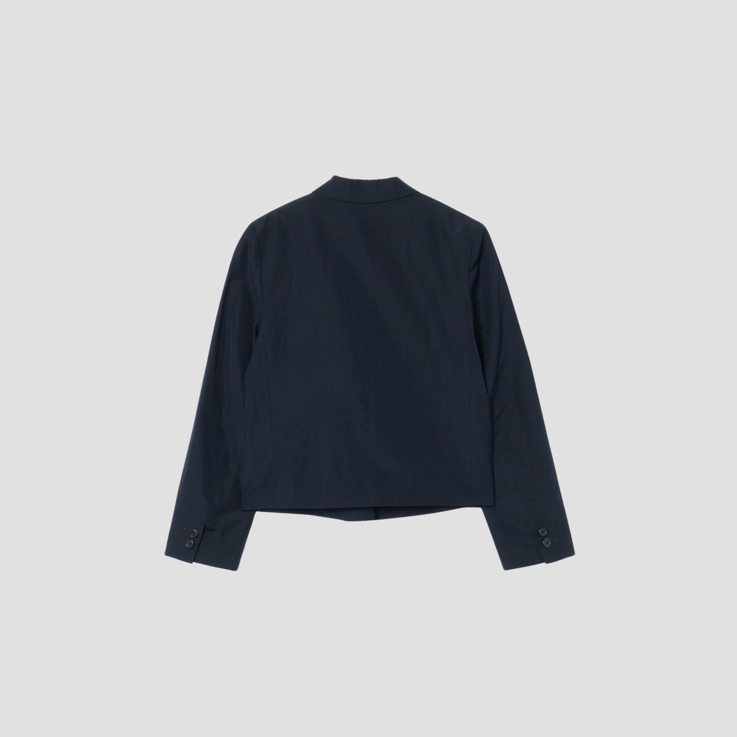 WOOL LINEN POPLIN JACKET
