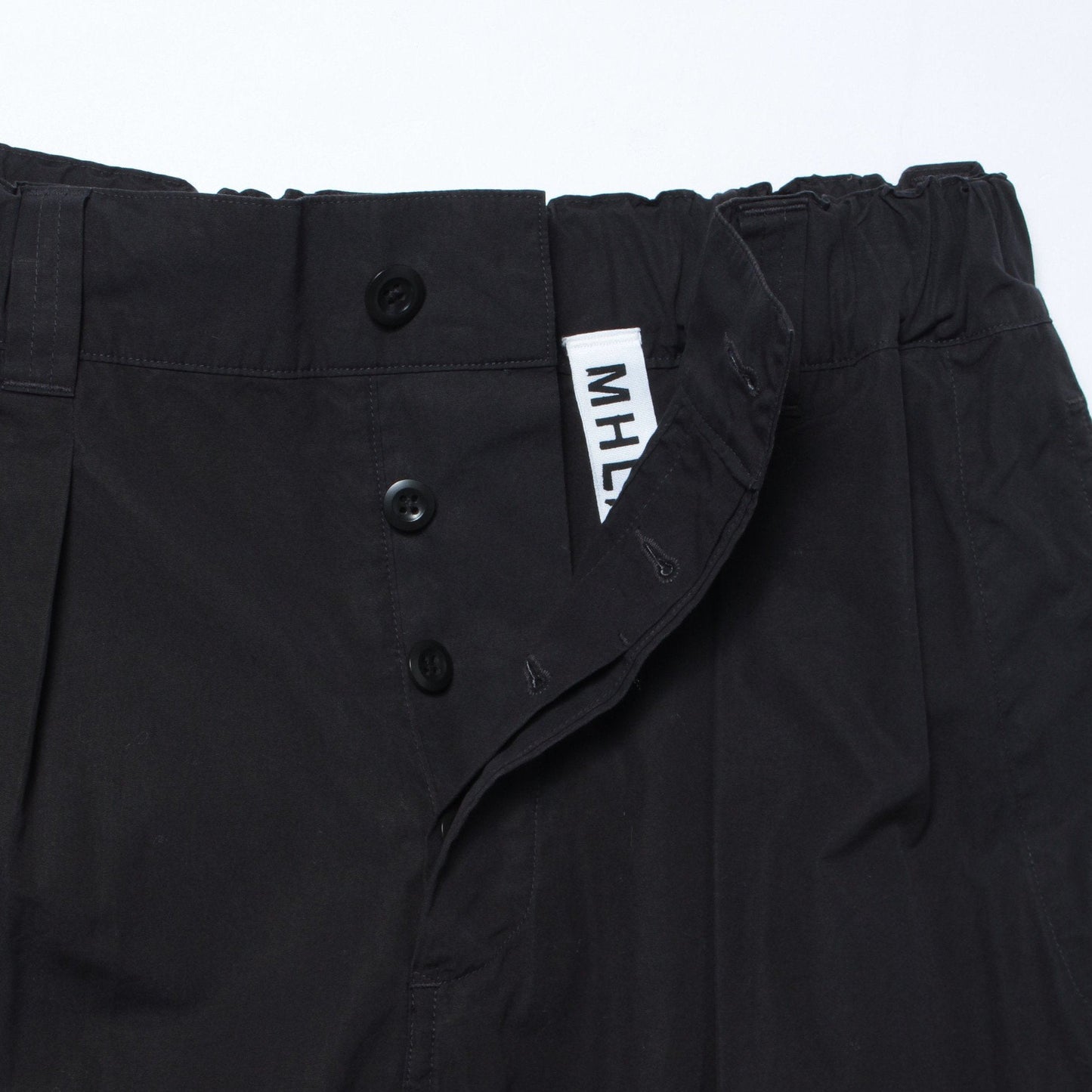 FINE COMPACT COTTON POPLIN SKIRT