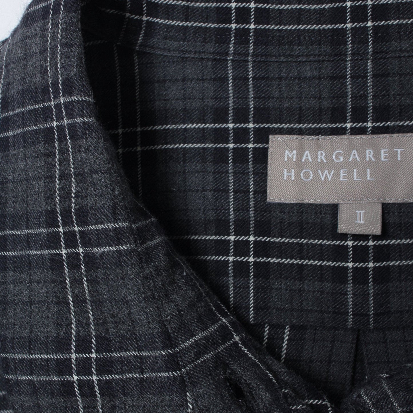BRUSHED TARTAN COTTON SHIRT