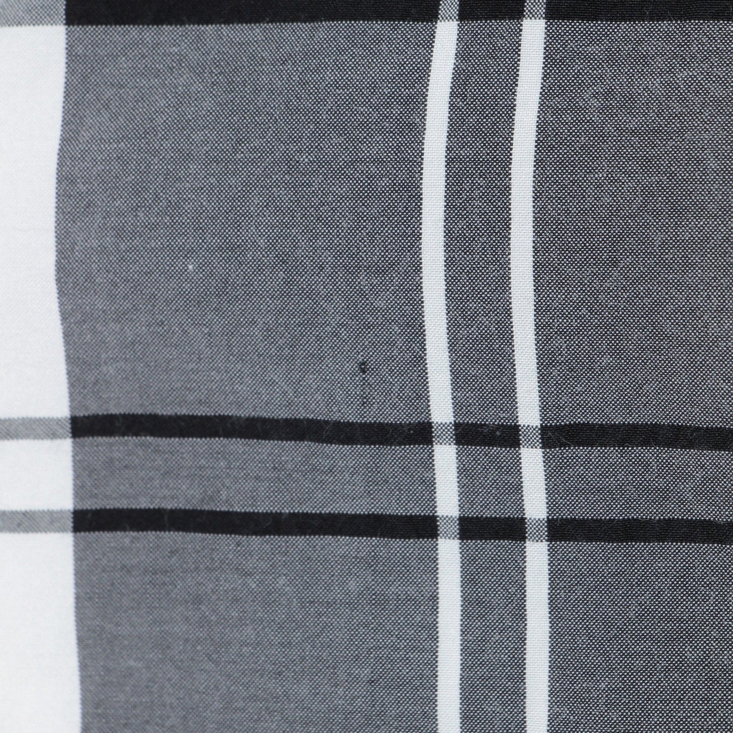 MONO CHECK SILK COTTON SHIRT