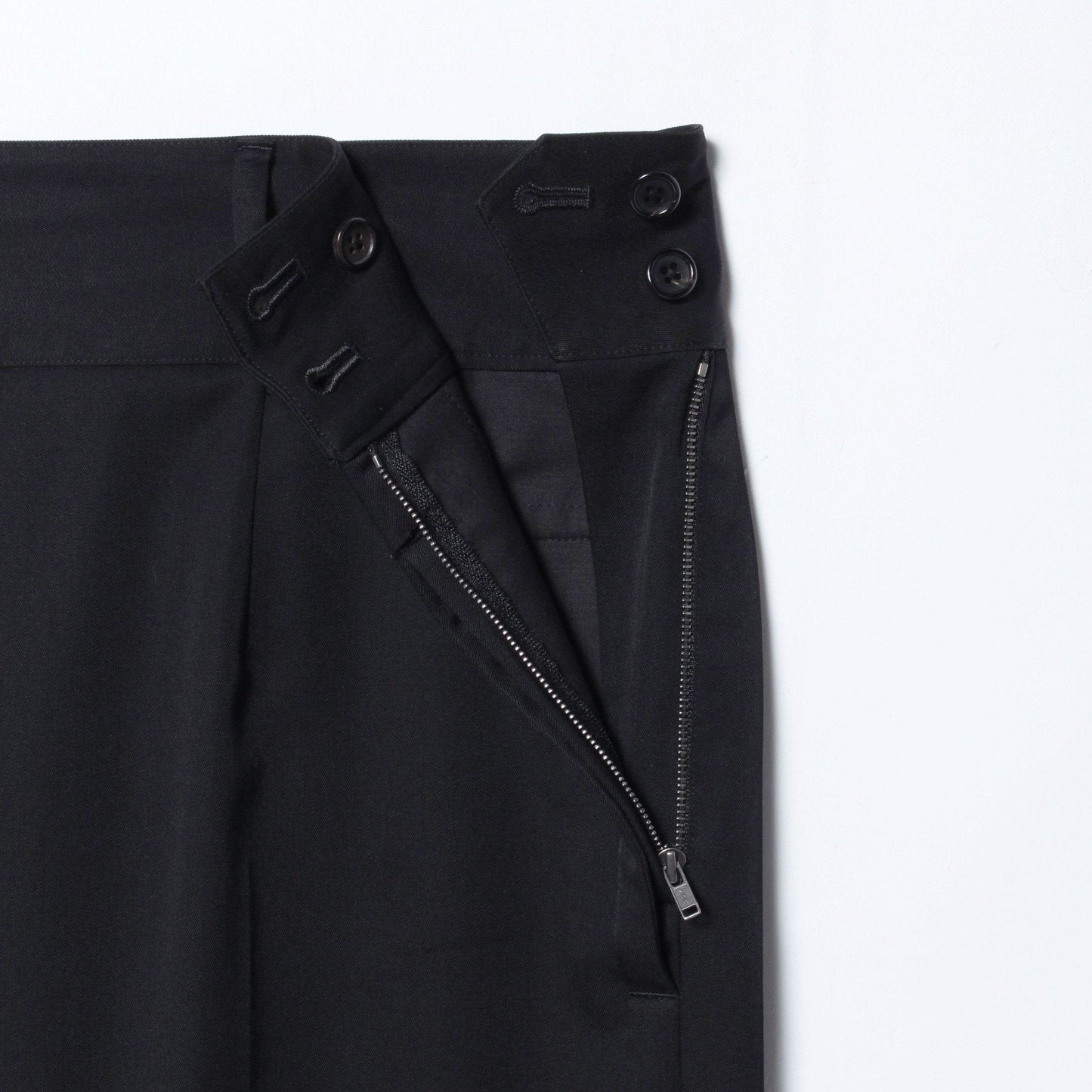 FLUID WOOL TWILL TROUSERS