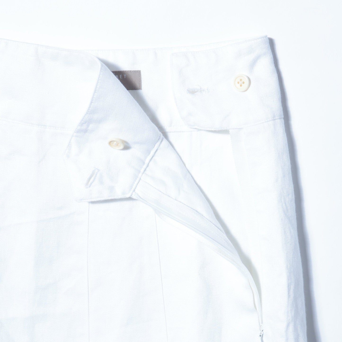SANFORISED LINEN SKIRT