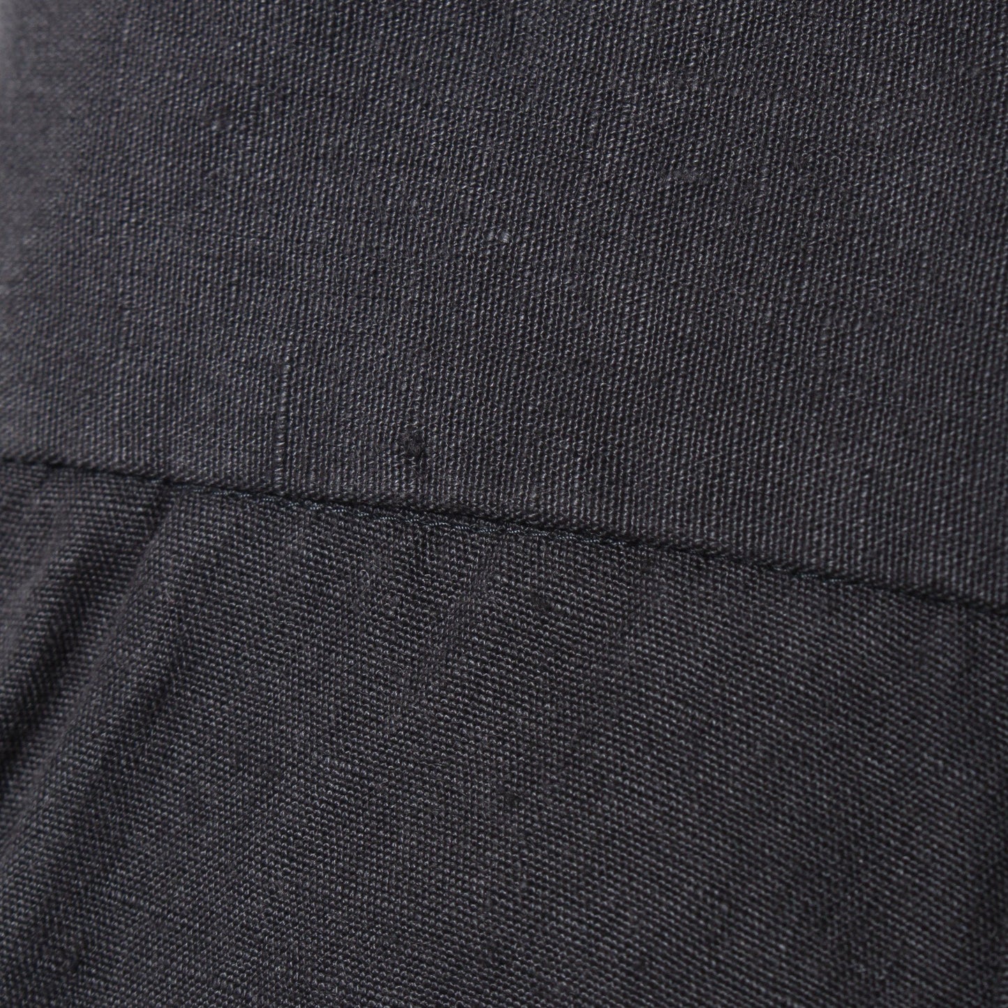 COATED LINEN PLAINWEAVE TROUSERS