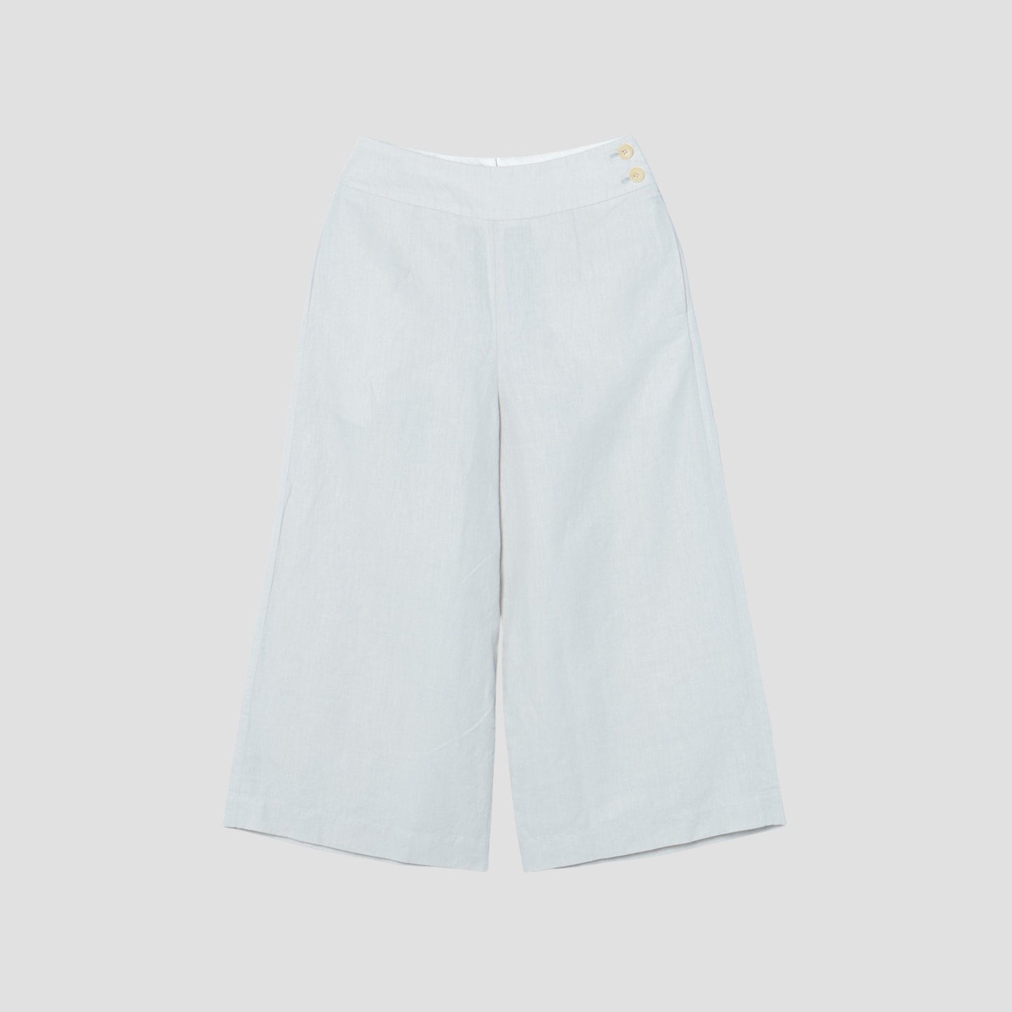HIGH DENSE LINEN TROUSERS