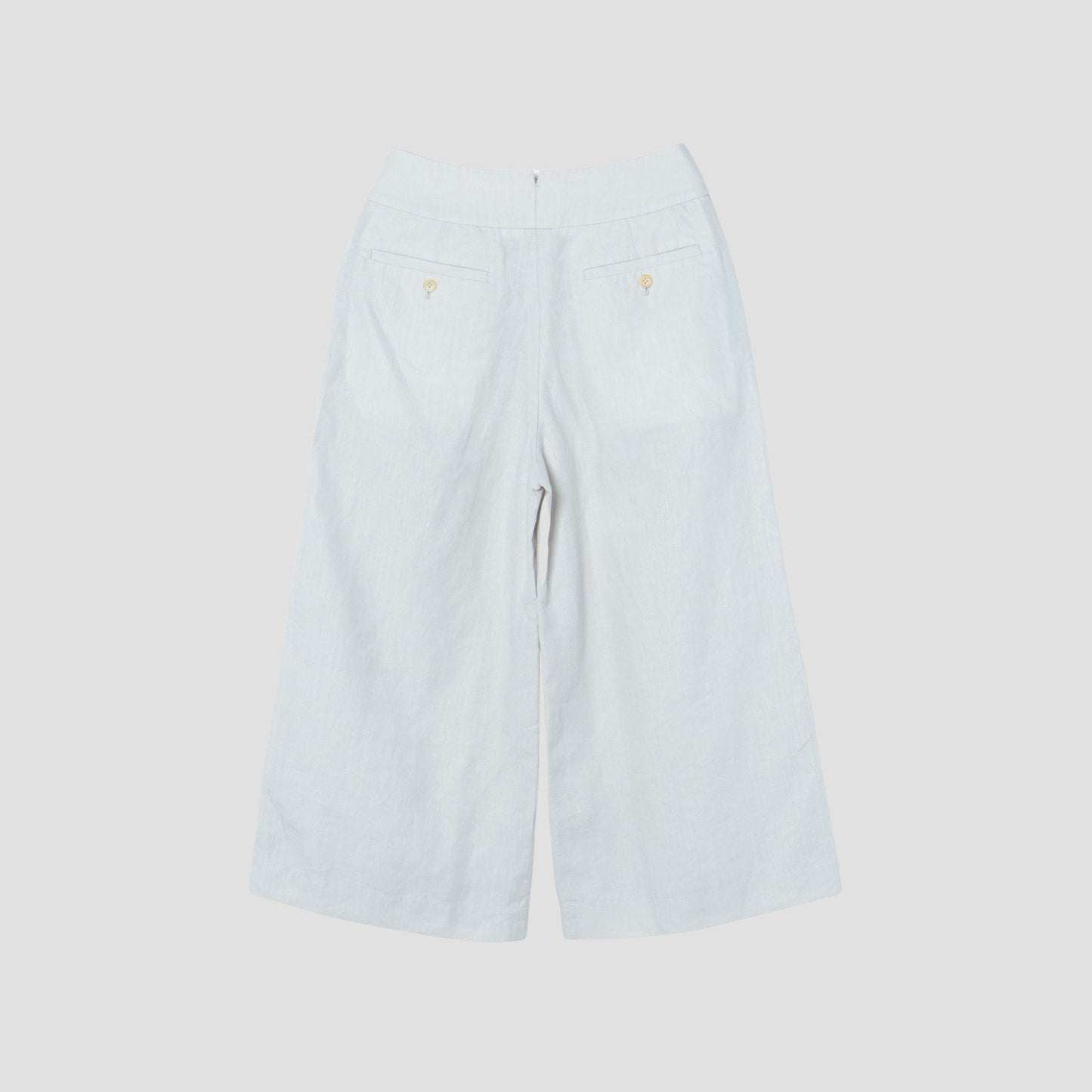 HIGH DENSE LINEN TROUSERS