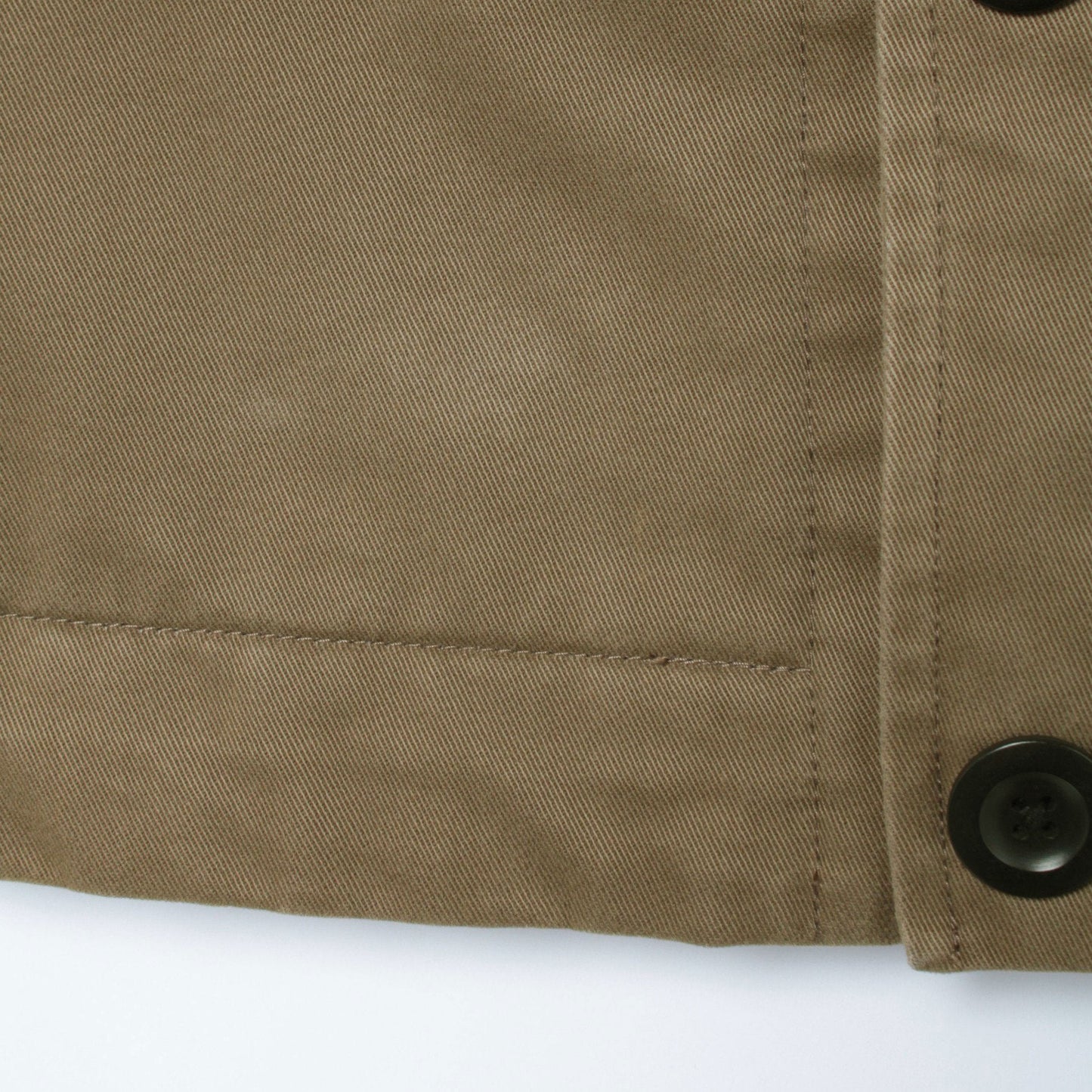 WORN COTTON TWILL BLOUSON