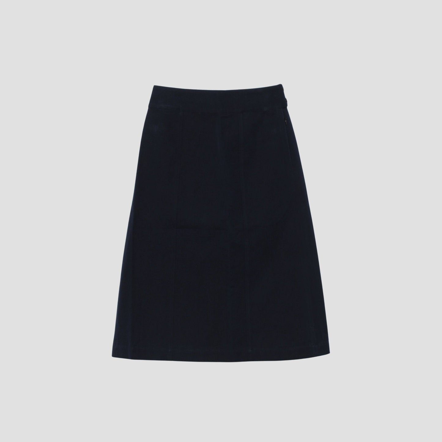 COTTON LINEN CANVAS SKIRT