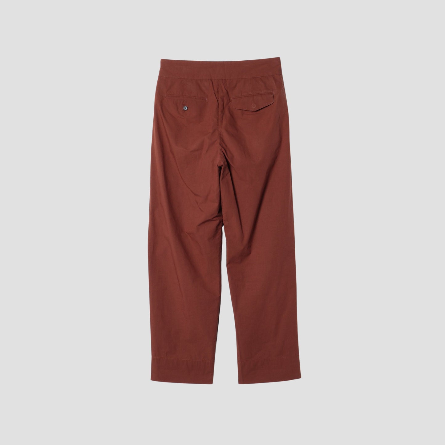 PLAIN COTTON SILK TROUSERS