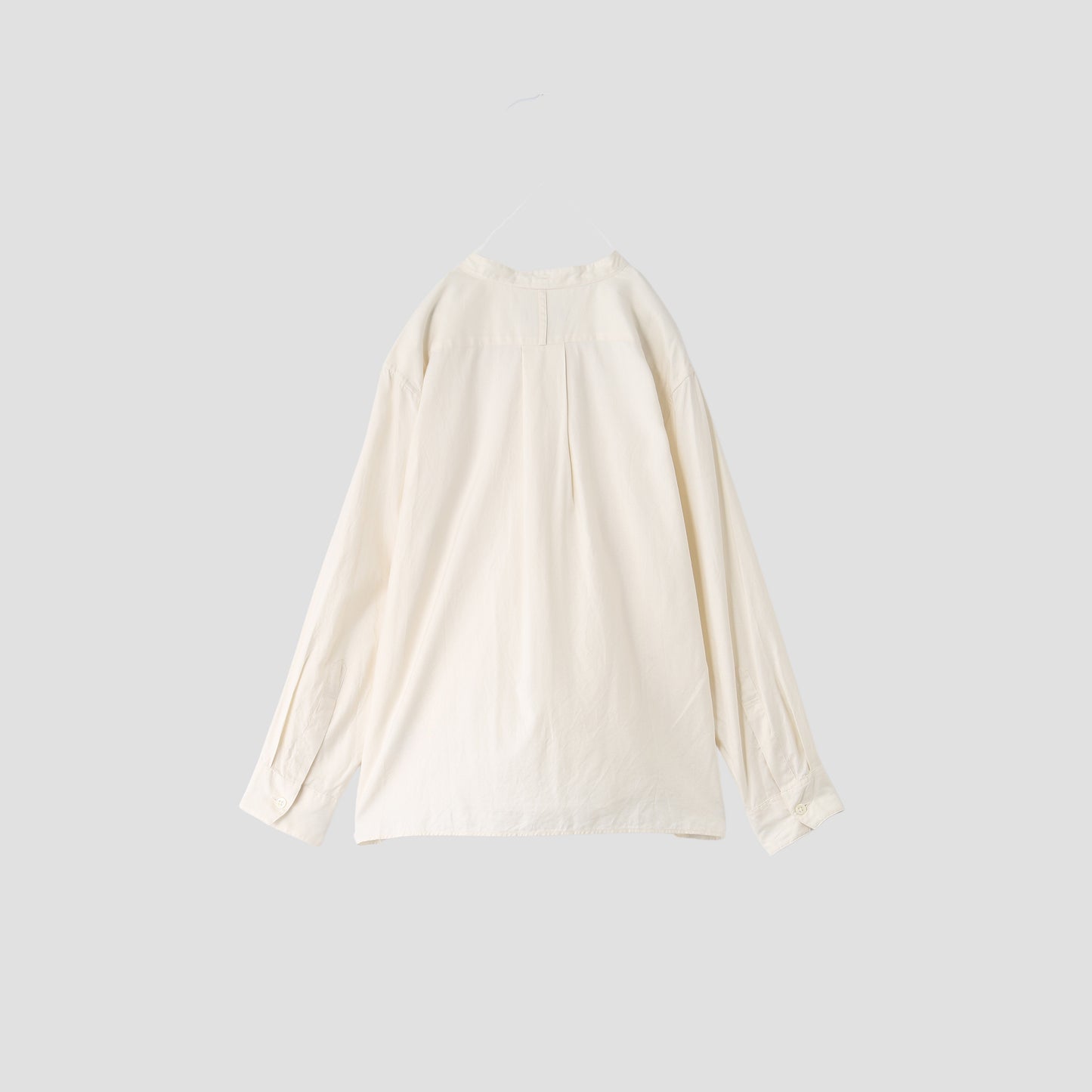 COTTON SILK OXFORD SHIRT