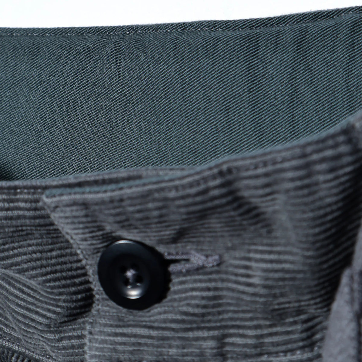 DRY COTTON NEEDLECORD TROUSERS