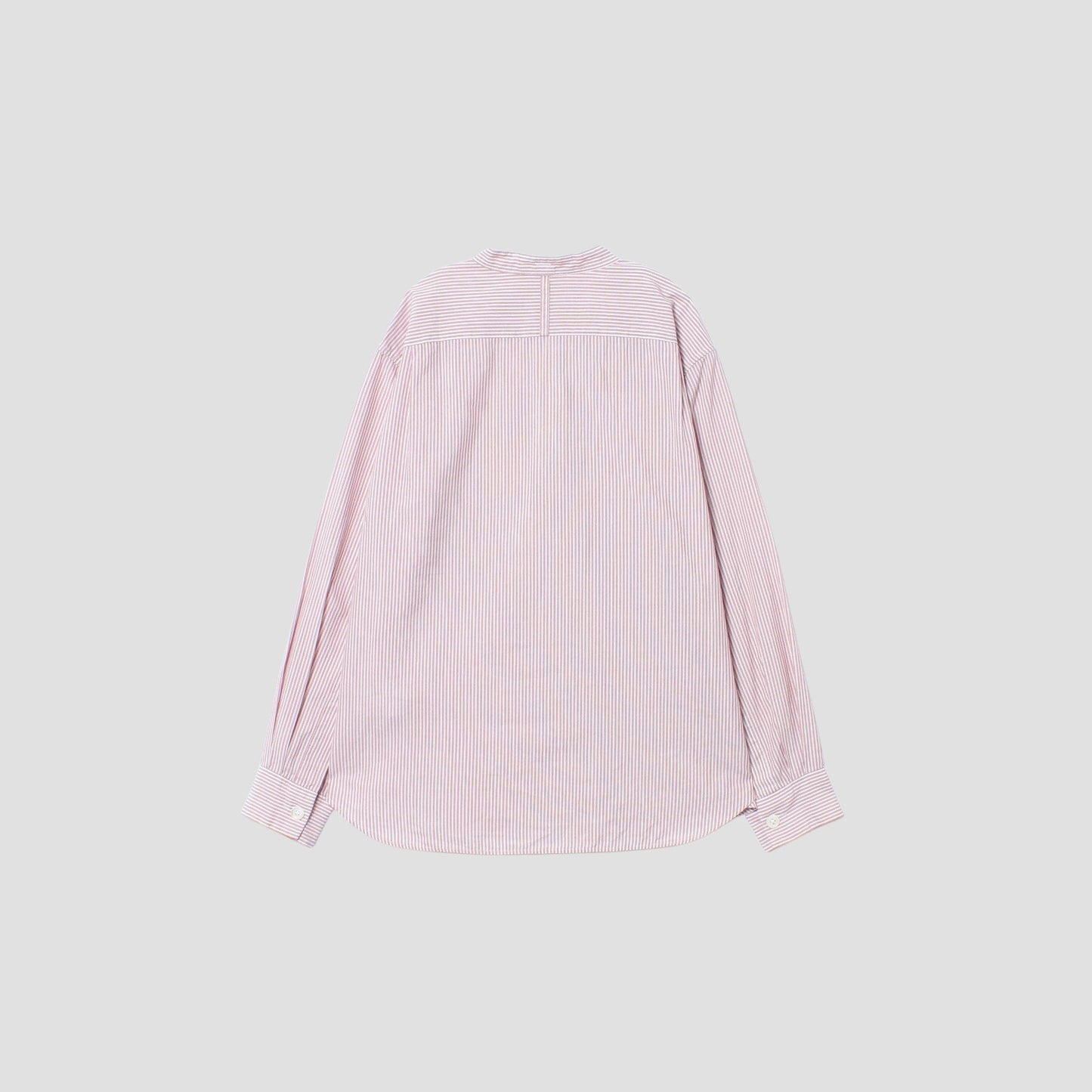 SILK COTTON STRIPE SHIRT