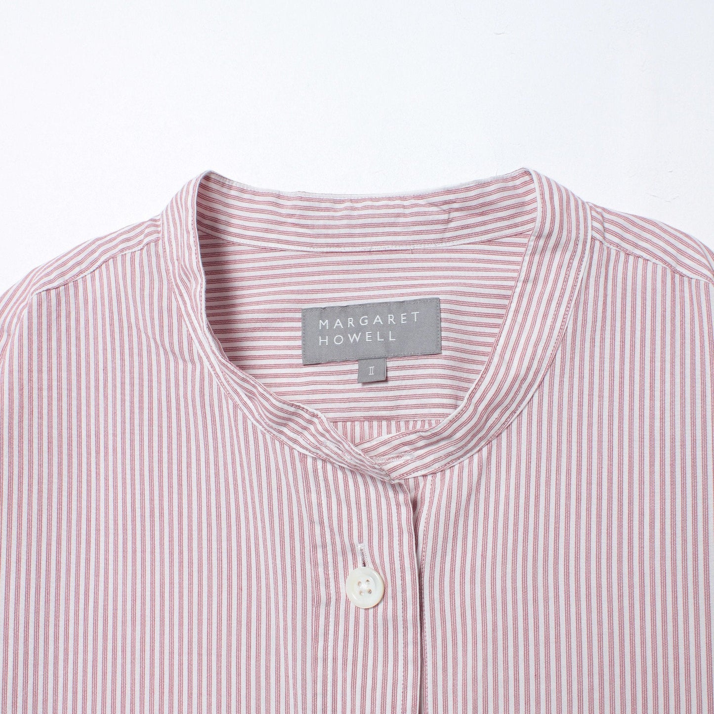 SILK COTTON STRIPE SHIRT