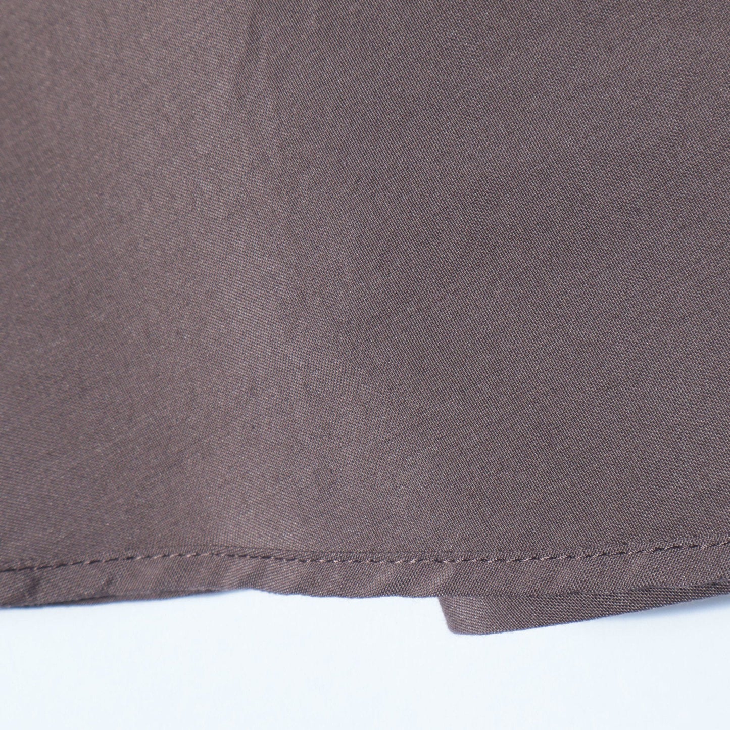 SILK COTTON POPLIN SKIRT