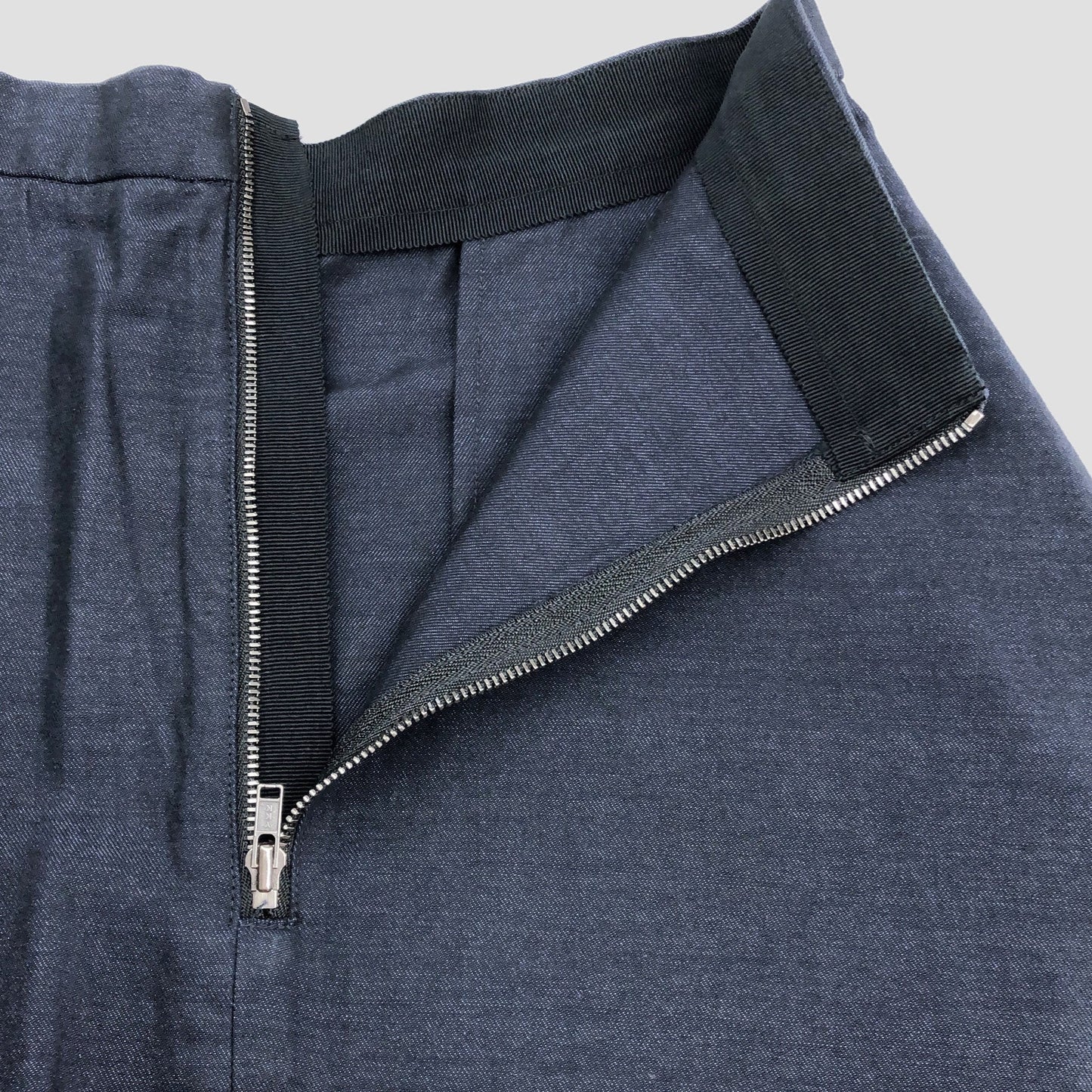 HIGH TWIST COTTON LINEN SKIRT