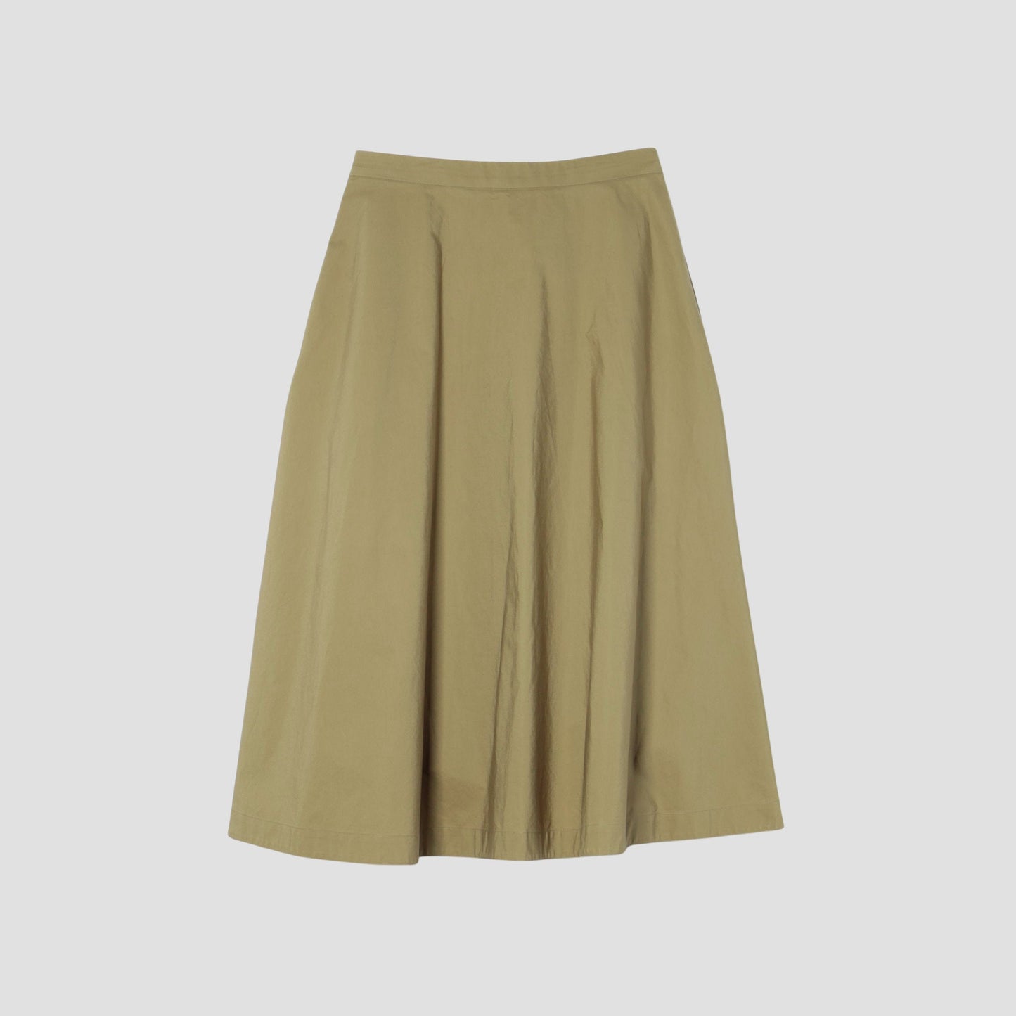 COTTON TAFETTA SKIRT