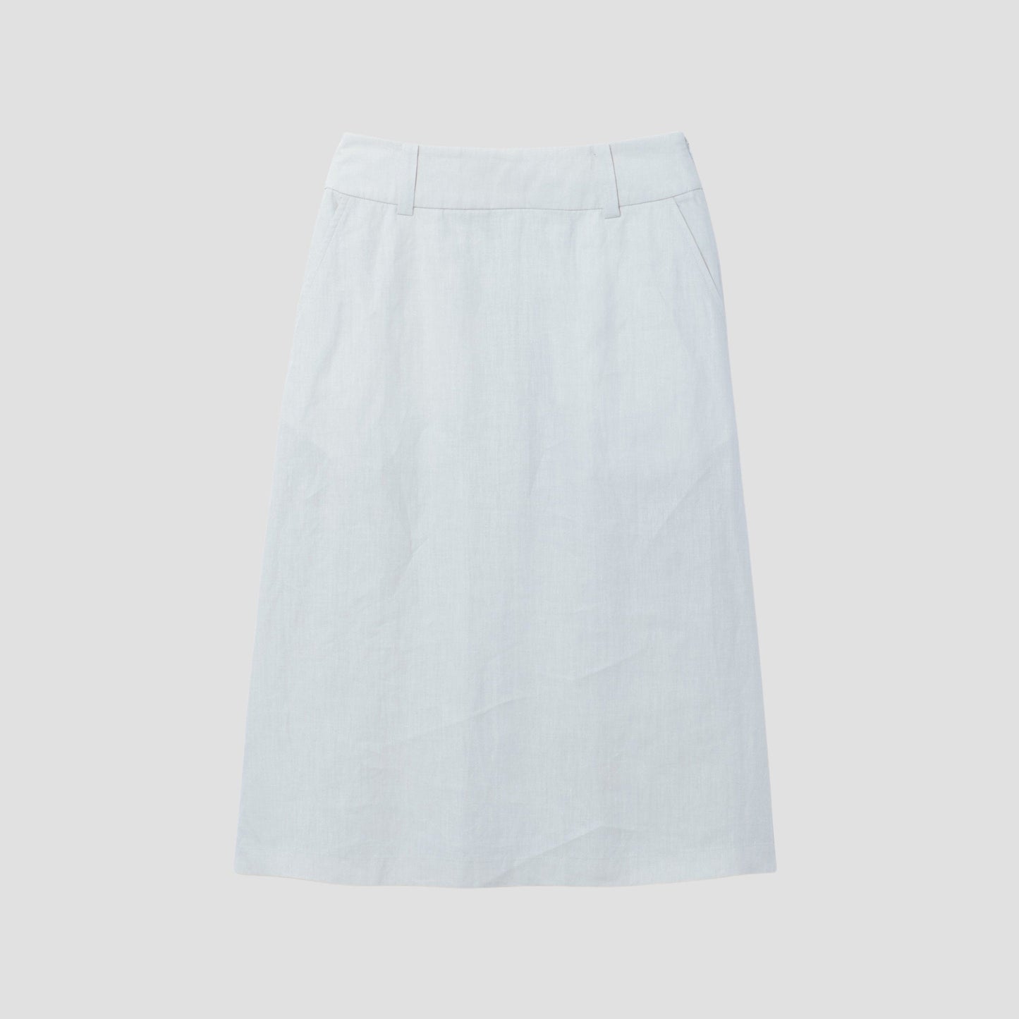 HIGH DENSE LINEN SKIRT