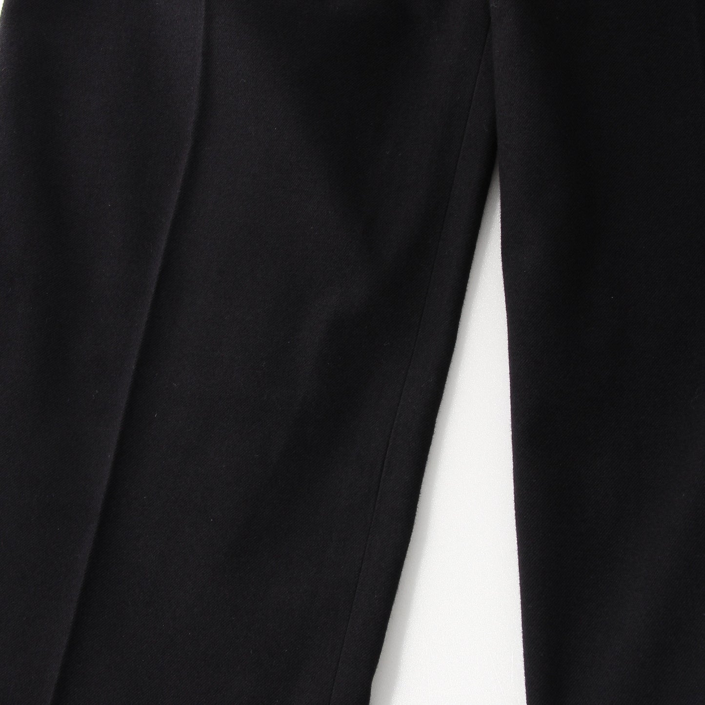 BRUSHED COTTON WOOL TROUSERS