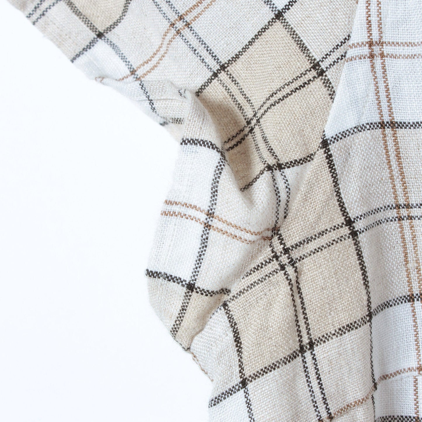 LINEN TARTAN SHIRT