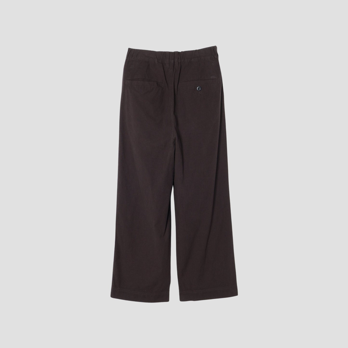 OVERDYE MELANGE COTTON LINEN TROUSERS