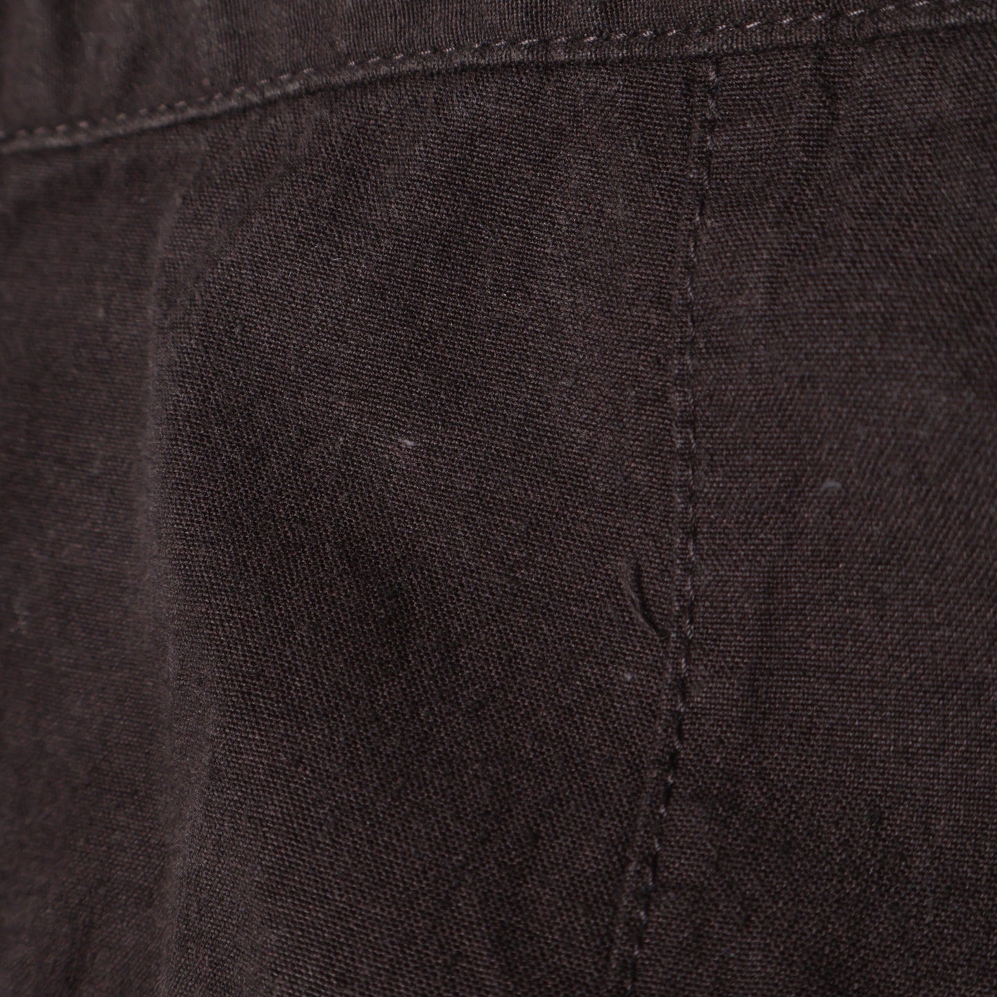 OVERDYE MELANGE COTTON LINEN TROUSERS