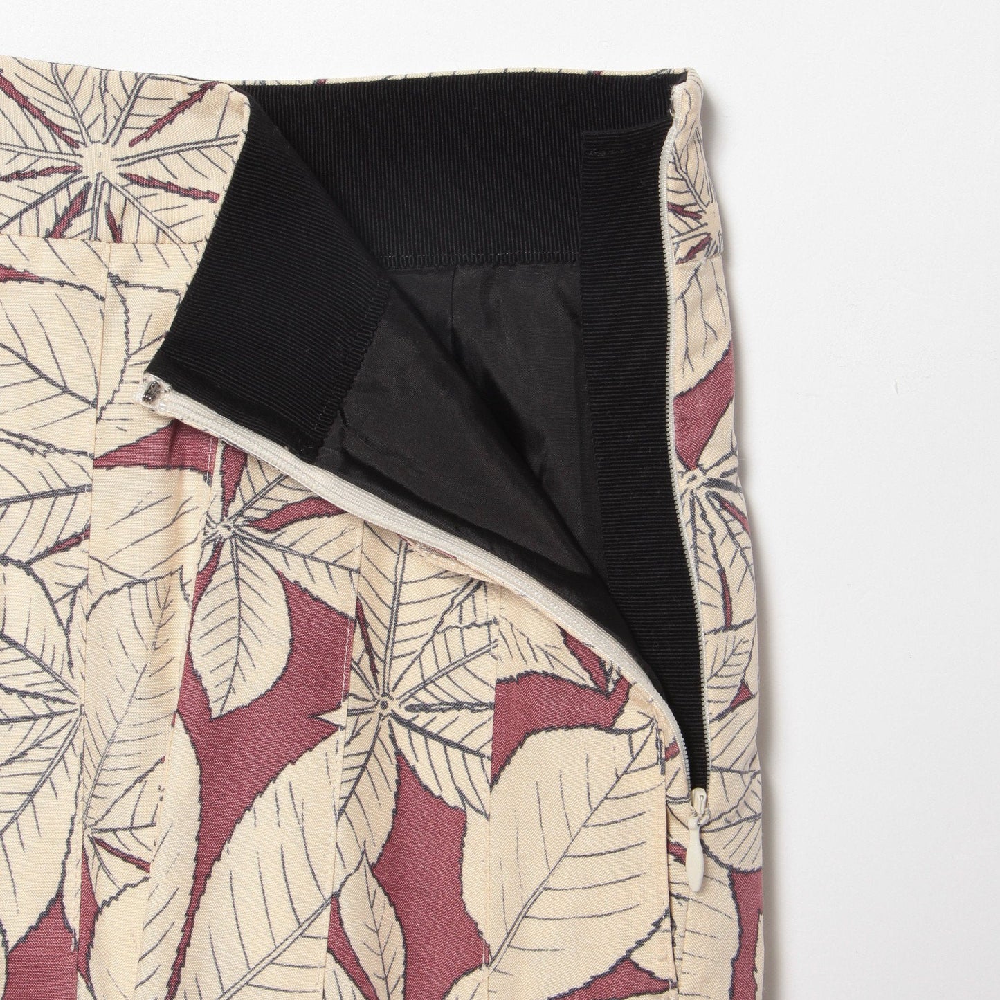 HORSE CHESTNUT SILK SKIRT