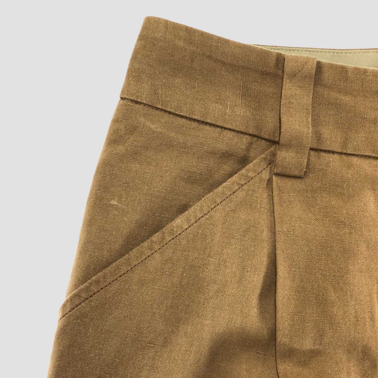LIGHT COTTON LINEN TROUSERS