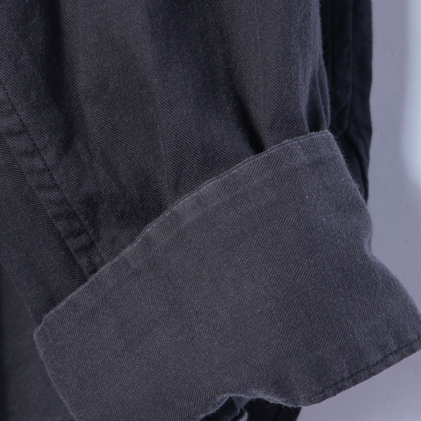 PLAIN COTTON FLANNEL SHIRT