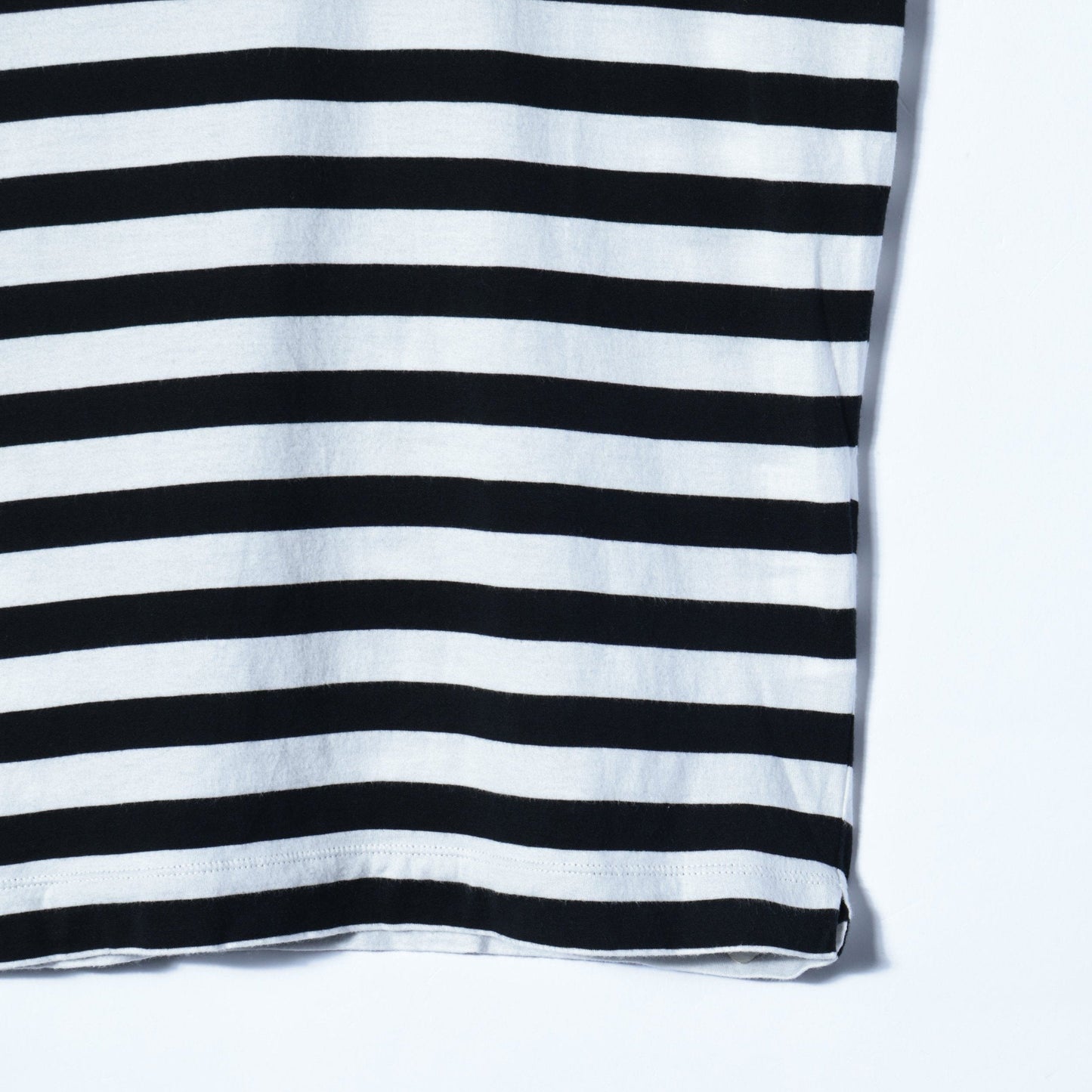 WIDE STRIPE COTTON JERSEY