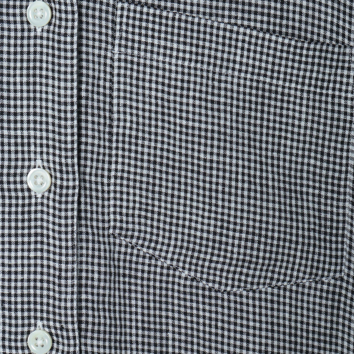 BLACK&WHITE SHIRTING LINEN DRESS