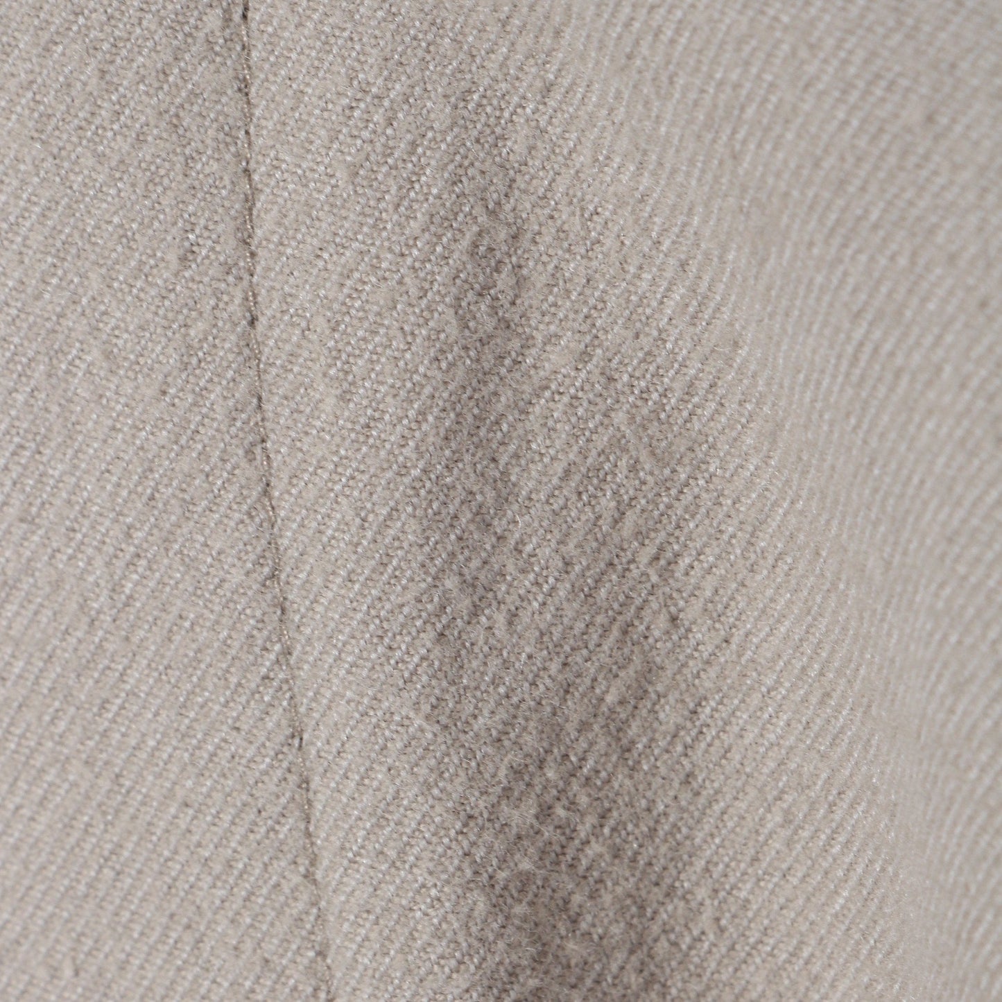 BRUSHED COTTON WOOL TROUSERS