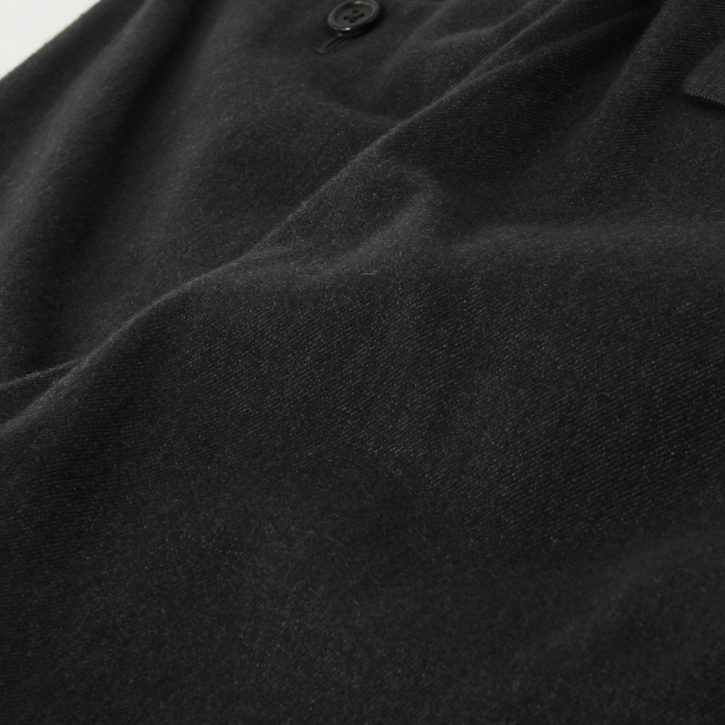 BRUSHED COTTON WOOL TROUSERS