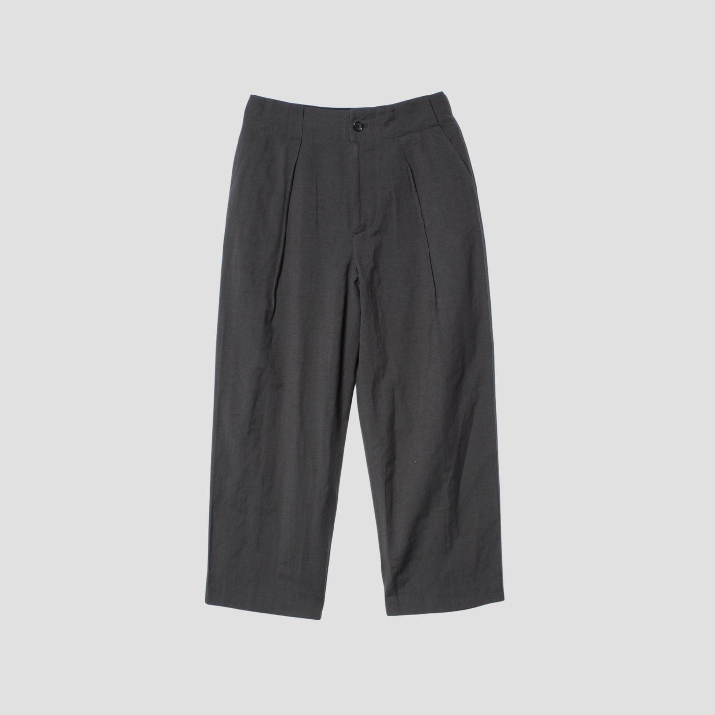 SOFT WOOL LINEN TROUSERS